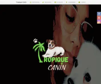 Tropique-Canin.com(Tropique Canin) Screenshot