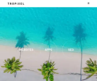 Tropixel.com.au(Web Design Gold Coast and Tweed Coast) Screenshot