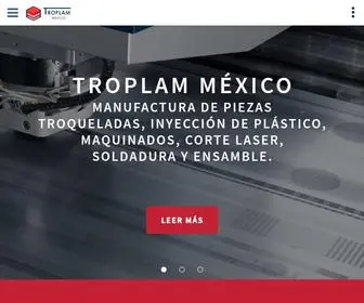Troplam.com.mx(ESTAMPADO DE METAL) Screenshot