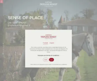 Troplong-Mondot.com(Premier Grand Cru Classé de Saint) Screenshot