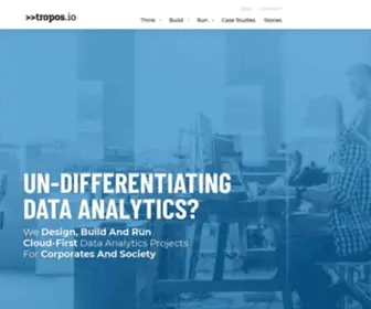 Tropos.io(Cloud-First Data Analytics) Screenshot