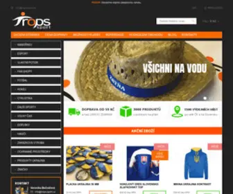 Trops-Sport.cz(Fotbalové) Screenshot
