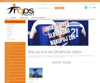 Trops-Sport.sk(Tento) Screenshot