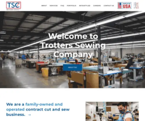 Trotterssewing.com(Trotters Sewing Company) Screenshot