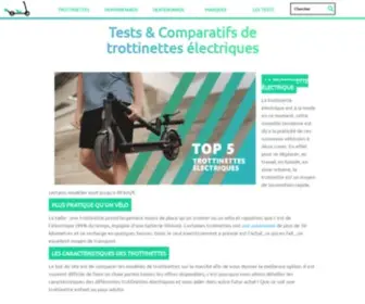 Trotti-Electrique.com(Trottinette électrique) Screenshot