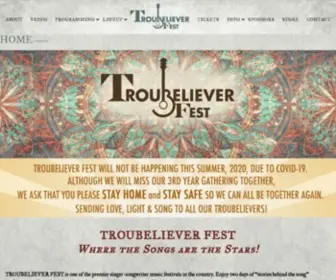 Troubelieverfest.com(Troubelieverfest) Screenshot