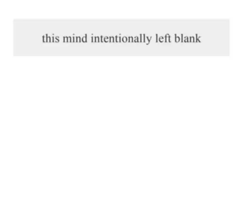 Trouble.is(This mind intentionally left blank) Screenshot