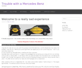 Troublebenz.com(Mercedes Benz) Screenshot