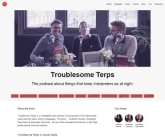 Troubleterps.com(Troublesome Terps) Screenshot