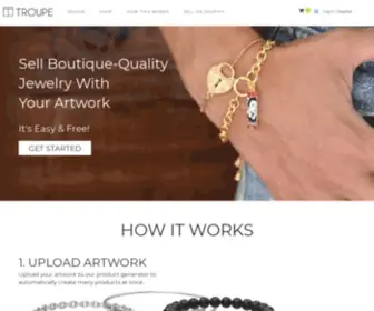 Troupejewelry.com(Troupejewelry) Screenshot