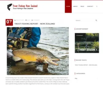 Trout-Fishing-New-Zealand.com(Trout Fishing New Zealand) Screenshot