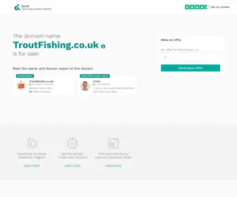 Troutfishing.co.uk(Fising tackle) Screenshot