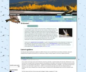 Troutnut.com(Fly Fishing for Trout) Screenshot