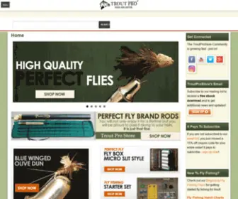 Troutprostore.com(Trout Pro Store) Screenshot