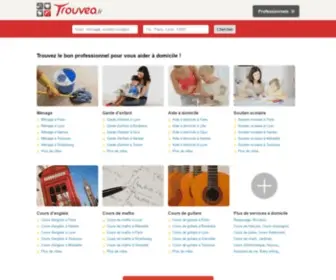 Trouvea.fr(II► Comparez et Trouvez le Meilleur Professionnel du Service à Domicile dans votre Ville) Screenshot