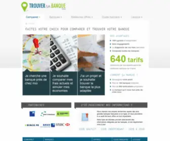 Trouver-SA-Banque.com(Banque, banque en ligne, toutes les agences) Screenshot