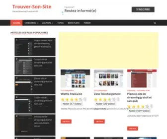 Trouver-Son-Site.com(Site de Streaming Gratuit et HD) Screenshot