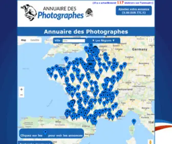 Trouver-UN-Photographe.fr(Annuaire des Photographes en France) Screenshot