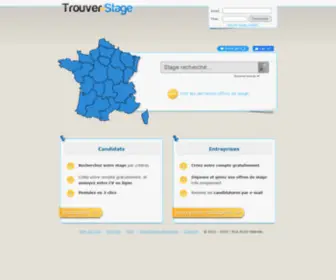 Trouver-UN-Stage.fr(Trouver un stage) Screenshot