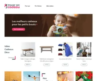 Trouversoncadeau.com(Idée Cadeau) Screenshot