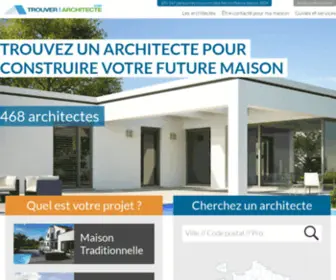 Trouverunarchitecte.com(468 architectes pour votre maison) Screenshot