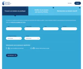 Trouverunnotaire.com(Trouver un notaire au Québec) Screenshot