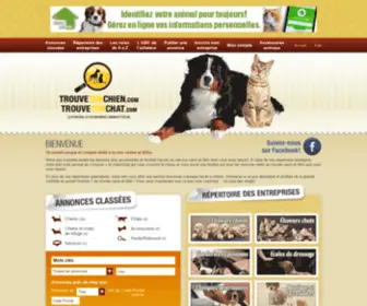 Trouvetonchien.com(Ce site est une véritable mine d'or) Screenshot