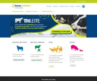 Trouwnutrition.com.br(TN Brasil) Screenshot
