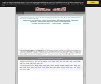 Trovaelettrodomestici.com(Centri Assistenza Elettrodomestici) Screenshot