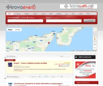 Trovaeventi.eu(Trova e Pubblica GRATIS Eventi in Tutta Italia) Screenshot
