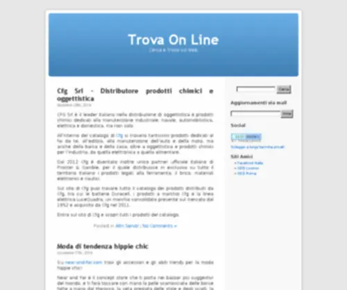 Trovaonline.net(Web Server's Default Page) Screenshot