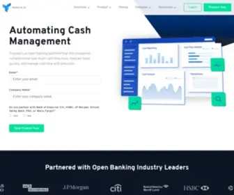 Trovata.io(Automating Cash Management) Screenshot