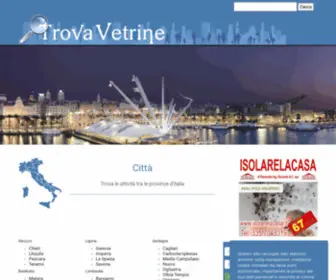Trovavetrine.it(Trova) Screenshot