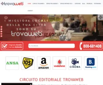 Trovaweb.net(Elenco Aziende e Professionisti sul Web) Screenshot