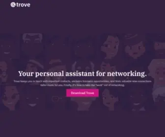 Trove.com(What We Do) Screenshot