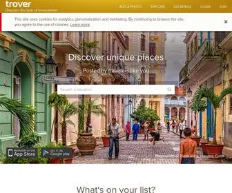 Trover.com(Photos of vacation destinations) Screenshot