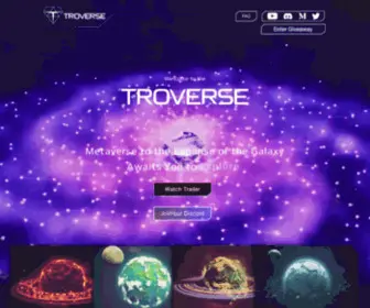 Troverse.io(The Ultimate NFT Collectibles & Play) Screenshot