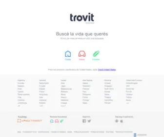 Trovitargentina.com.ar(El buscador de anuncios clasificados de casas) Screenshot