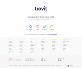 Trovit.com.br(O motor de busca de anúncios classificados de imóveis) Screenshot