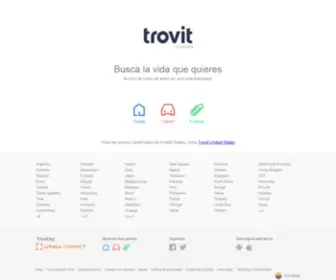 Trovit.com.co(El buscador de avisos clasificados de casas) Screenshot