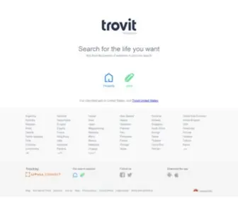 Trovit.com.sg(A search engine for classified ads of property and jobs) Screenshot