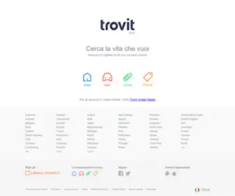 Trovit.it(Il motore di ricerca per annunci di case) Screenshot