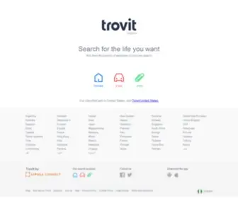Trovit.ng(A classified search engine for property) Screenshot