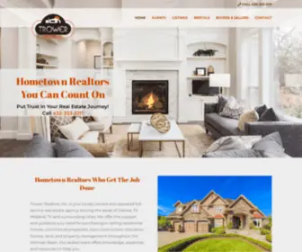 Trowerrealtors.com(Trower Realtors Inc) Screenshot