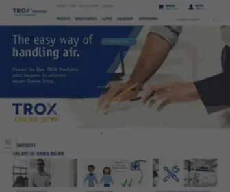 Trox.at(TROX Austria GmbH) Screenshot