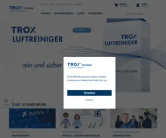 Trox.de(TROX GmbH) Screenshot