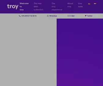Troy-Bleiben.com(Troy) Screenshot