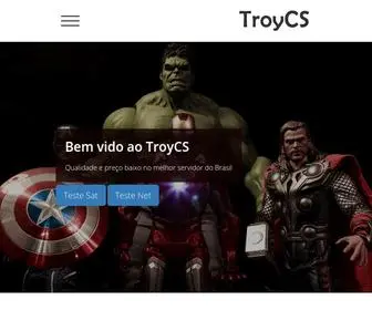 Troy.su(Teste CS 48 horas) Screenshot