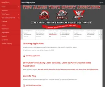 Troyalbanyyouthhockey.com(Troyalbanyyouthhockey) Screenshot