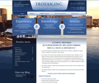 Troyaninc.com(Qualified Domestic Relations Orders) Screenshot